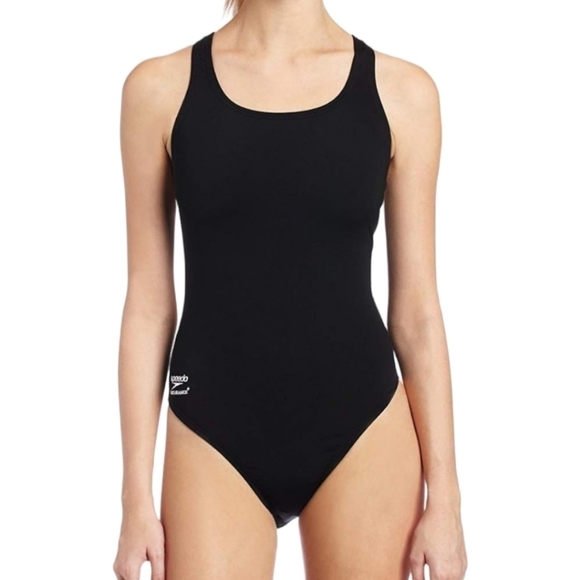 Speedo Endurance+ Super Pro Solid  Black Size 26(XS) One Piece BNIB - Picture 1 of 4